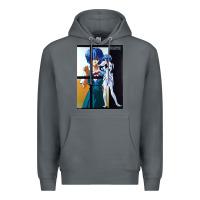 Rock Neon Genesis Evangelion Rei Ayanami Premium Hoodie - InspiraDesign