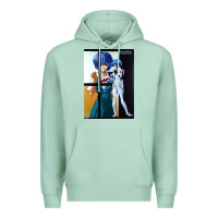 Seafoam Neon Genesis Evangelion Rei Ayanami Premium Hoodie - InspiraDesign
