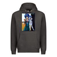 Smoke Neon Genesis Evangelion Rei Ayanami Premium Hoodie - InspiraDesign