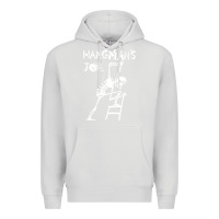 Dove Grey Hangmans Joke Premium Hoodie - InspiraDesign