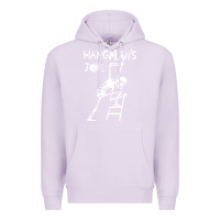 Lilac Hangmans Joke Premium Hoodie - InspiraDesign