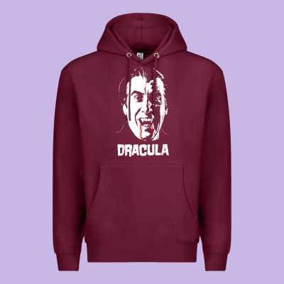 Dracula Vampire Classic Horror Flick White T Shirt Premium Hoodie Designed By Inspiradesign