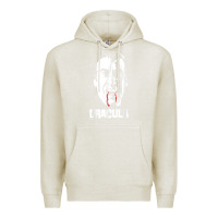 Oatmeal Heather dracula vampire classic horror flick white t shirt Premium Hoodie - InspiraDesign