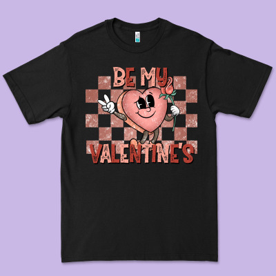 Be My Valentines Premium Tee Designed By Cowhidedigitalart