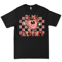 Black Be My Valentines Premium Tee - CowhideDigitalArt