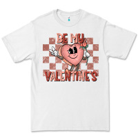 White Be My Valentines Premium Tee - CowhideDigitalArt