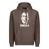 Coffee dracula vampire classic horror flick white t shirt Premium Hoodie - InspiraDesign