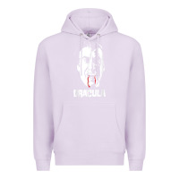 Lilac dracula vampire classic horror flick white t shirt Premium Hoodie - InspiraDesign