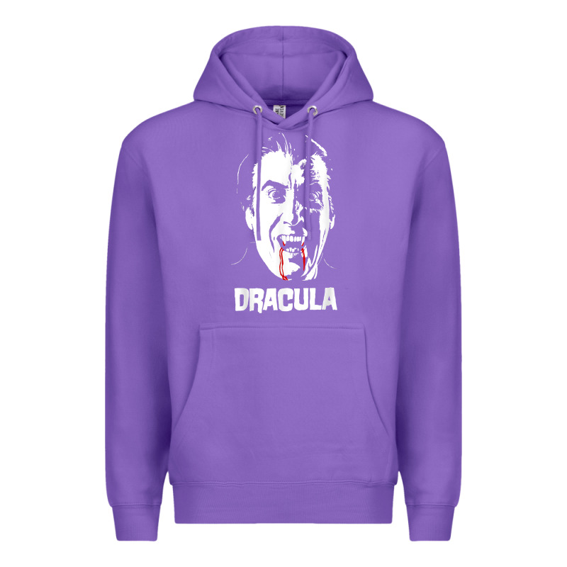 Dracula Vampire Classic Horror Flick White T Shirt Premium Hoodie by InspiraDesign | Teevron