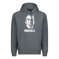 Rock dracula vampire classic horror flick white t shirt Premium Hoodie - InspiraDesign