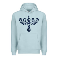 Blue Mist goose music Premium Hoodie - InspiraDesign