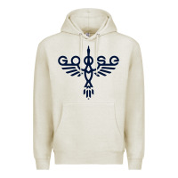 Oatmeal Heather goose music Premium Hoodie - InspiraDesign