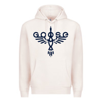 Pale Pink goose music Premium Hoodie - InspiraDesign