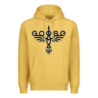 Antique Gold goose music Premium Hoodie - InspiraDesign
