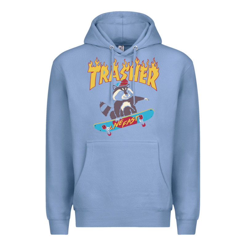Trasher Premium Hoodie by InspiraDesign | Teevron