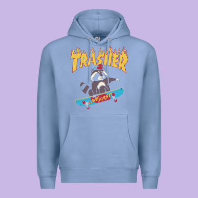 Trasher Premium Hoodie Designed By Inspiradesign