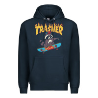 Navy trasher Premium Hoodie - InspiraDesign