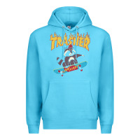 Ocean Blue trasher Premium Hoodie - InspiraDesign