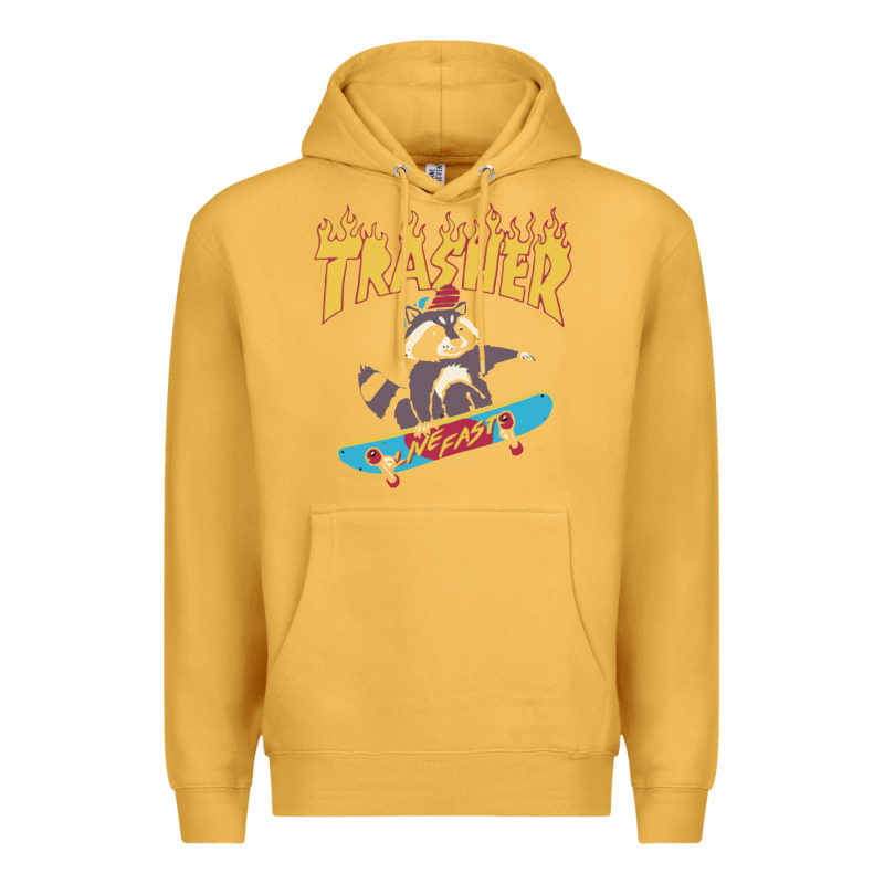 Trasher Premium Hoodie by InspiraDesign | Teevron