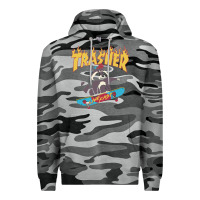 Slate Camo trasher Premium Hoodie - InspiraDesign