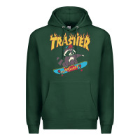 Sports Green trasher Premium Hoodie - InspiraDesign