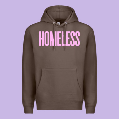 Homeless Premium Hoodie Designed By Inspiradesign
