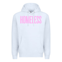 White homeless Premium Hoodie - InspiraDesign