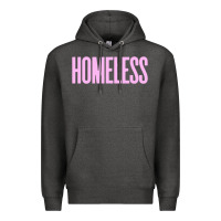 Charcoal Heather homeless Premium Hoodie - InspiraDesign