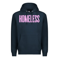 Navy homeless Premium Hoodie - InspiraDesign