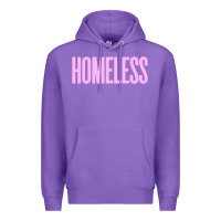 Purple homeless Premium Hoodie - InspiraDesign