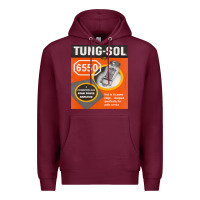 Burgundy TungSol 6550 Premium Hoodie - InspiraDesign