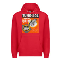 Red TungSol 6550 Premium Hoodie - InspiraDesign