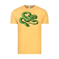 Vintage Mustard boomslang snake Vintage Tee - LillyAllenDesigns