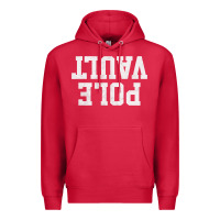 Cardinal pole vault t shirt upside down funny pole vault jumper shirt Premium Hoodie - InspiraDesign