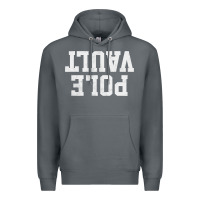 Rock pole vault t shirt upside down funny pole vault jumper shirt Premium Hoodie - InspiraDesign