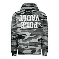 Slate Camo pole vault t shirt upside down funny pole vault jumper shirt Premium Hoodie - InspiraDesign