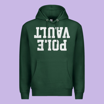Pole Vault T Shirt Upside Down Funny Pole Vault Jumper Shirt Premium Hoodie Designed By Inspiradesign
