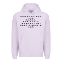Lilac I Have Brought Peace Premium Hoodie - InspiraDesign