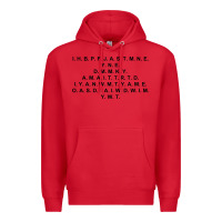 Red I Have Brought Peace Premium Hoodie - InspiraDesign