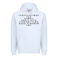 White I Have Brought Peace Premium Hoodie - InspiraDesign