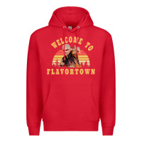 Red new guy fieri fans flavortown Premium Hoodie - InspiraDesign