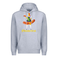Heather Grey barmaid oktoberfest funny german woman dirndl bratwurst t shirt Premium Hoodie - InspiraDesign