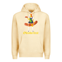 Pina Colada barmaid oktoberfest funny german woman dirndl bratwurst t shirt Premium Hoodie - InspiraDesign