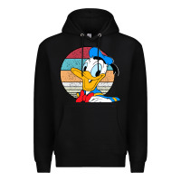 Black Donald duck funny Premium Hoodie - InspiraDesign
