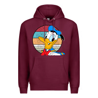 Burgundy Donald duck funny Premium Hoodie - InspiraDesign