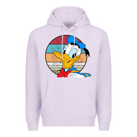 Lilac Donald duck funny Premium Hoodie - InspiraDesign