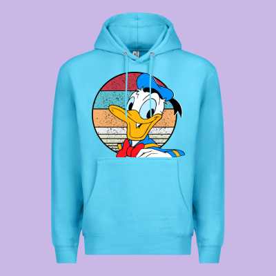 Donald Duck Funny Premium Hoodie Designed By Inspiradesign