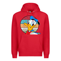 Red Donald duck funny Premium Hoodie - InspiraDesign
