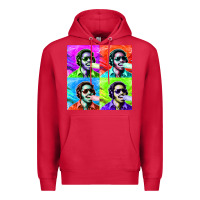 Cardinal STEVIE WONDER! Premium Hoodie - InspiraDesign