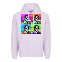 Lilac STEVIE WONDER! Premium Hoodie - InspiraDesign